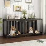 Large Dog Crate Furniture with Tray-150145