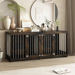 Large Dog Crate Furniture with Tray-150145