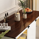 Large Cat Litter Box Enclosure Furniture LED Light-180184