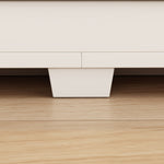 Large Cat Litter Box Enclosure Furniture LED Light-180184