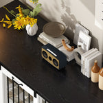 Extra Large Dog Crate Furniture, 55" with Sliding Doors -150199