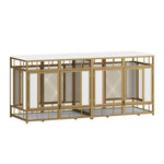 Dog Crate Furniture Table TV Stand -150201