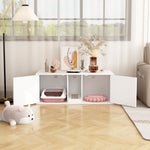 Cat Litter Box Enclosure for 2 Cats with Cat Scratching Posts -180153