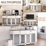 Large Dog Crate Furniture 72.4"-160