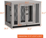 Dog Crate with Cushion and Tray ( Large )-150157