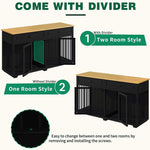 Large Dog Crate Furniture 72.4"-160