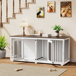 Large Dog Crate Furniture with Tray-150145