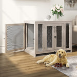 Dog Crate with Cushion and Tray ( Large )-150157