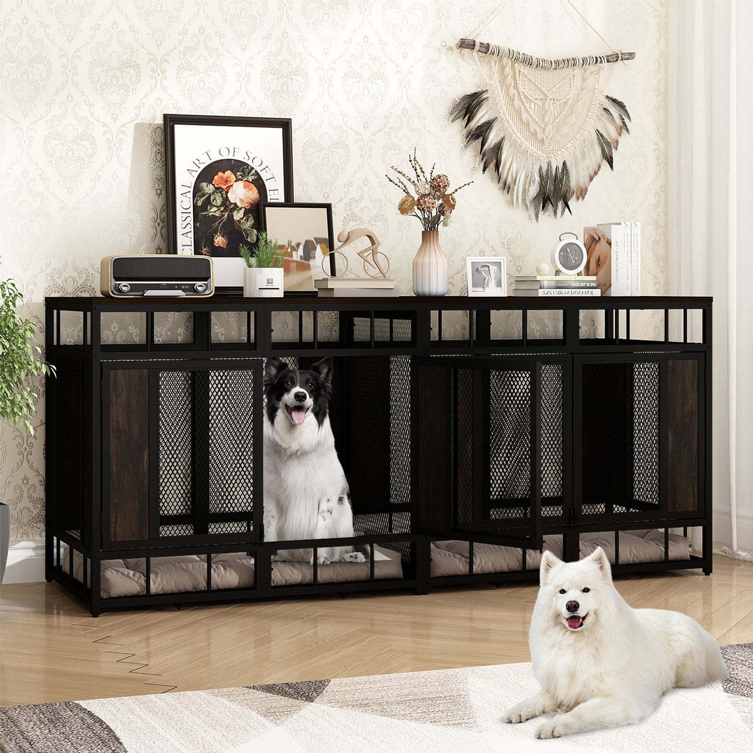 Dog Crate Furniture Indoor Heavy Duty Dog Kennel House