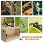 Small Animals Cage Reptile Tank Tortoise Habitat Enclosure House-150215