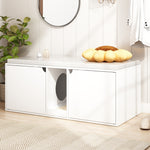 Cat Litter Box Enclosure for 2 Cat