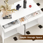 Cat Litter Box Enclosure with Drawers-180125