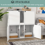 Large Cat Litter Box Enclosure for 2 Cat