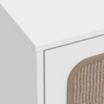 Cat Litter Box Enclosure for 2 Cats with Cat Scratching Posts -180153