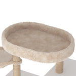 Cat Litter Box Enclosure Furniture for 2 Cats, with Cat Tree Tower -180142