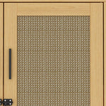 Cat Litter Box Enclosure with Sisal Covered Doors 112