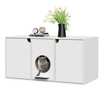 43 Inch Cat Litter Box Enclosure for 2 Cats