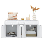 Cat Litter Box Enclosure with Drawers-180125