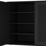 Large Cat Litter Box Enclosure with 4 Shelves Shoe Cabinet 180127