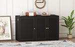 Large Cat Litter Box Enclosure with 4 Shelves Shoe Cabinet 180127