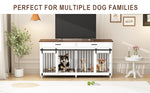 70" Large Dog Crate Furniture 150180