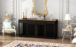 Dog Crate Furniture 72" Rustic Brown-150160-09