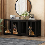 Large Dog Crate Furniture with Tray-150145