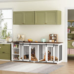 Large Dog Crate Furniture 86.6" -150179