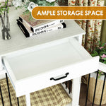 72.5" Dog Crate Furniture for 2 Dogs-150174