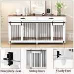 70" Large Dog Crate Furniture 150180