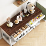 70" Large Dog Crate Furniture 150180