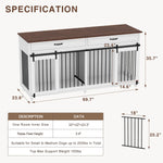 70" Large Dog Crate Furniture 150180