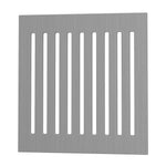 2 Sizes Hollowed Dog Crate Furniture Grey-150144