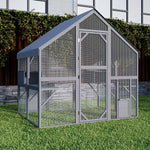 29.1ft² Large Wooden Outdoor Cat House -150158-01