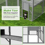43ft² Large Wooden Outdoor Cat House