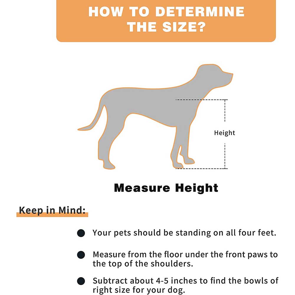 Elevated Dog Feeding Station with Storage,Elevated Dog Food