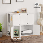 Cat Litter Box Enclosure 6