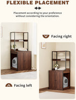 Large Litter Box Enclosure for Self Cleaning Litter Box-180111
