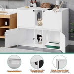 Cat Litter Box Enclosure for 2 Cat