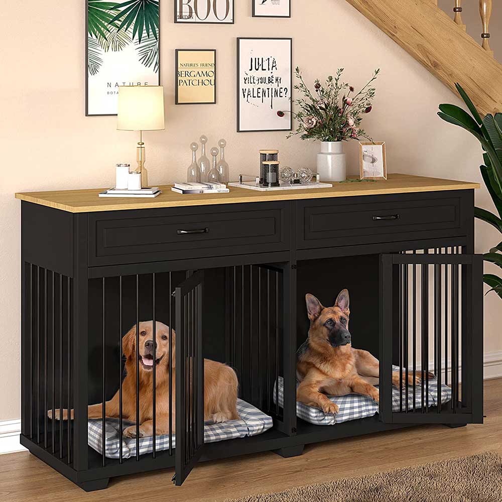 Dog Crate Bench Under Bed Dog House Dog Cage Dog Ottoman Bed Dog