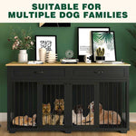 Large Dog Crate Furniture 72.4"-160