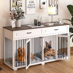 Large Dog Crate Furniture 72.4"-160